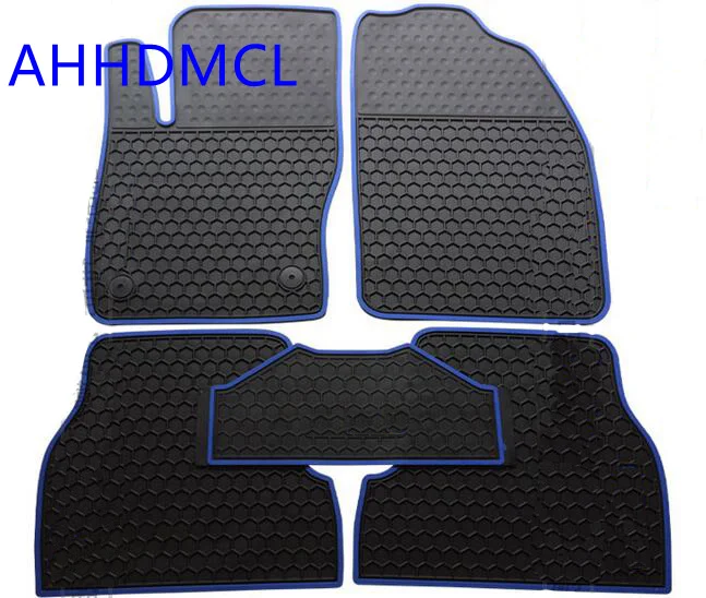 Car Rubber Floor Mats Anti Slip Mat Carpets Feet Pad For Ford