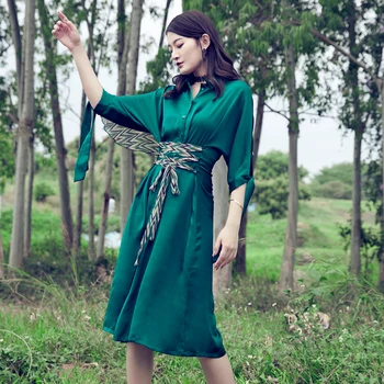 

2019 French retro dress and summer dress new