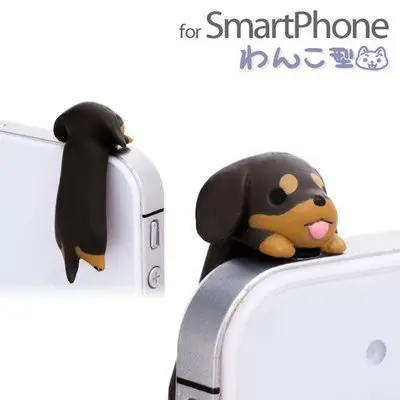 imágenes para Comercio al por mayor 50 unids/lote Con embalaje enchufe Anti del polvo para el teléfono celular kpop dachshund Perro Niconico lindo anime ear jack para auriculares cap imágenes para Comercio al por mayor 50 unids/lote Con embalaje enchufe Anti del polvo para el teléfono celular kpop dachshund Perro Niconico lindo anime ear jack para auriculares cap