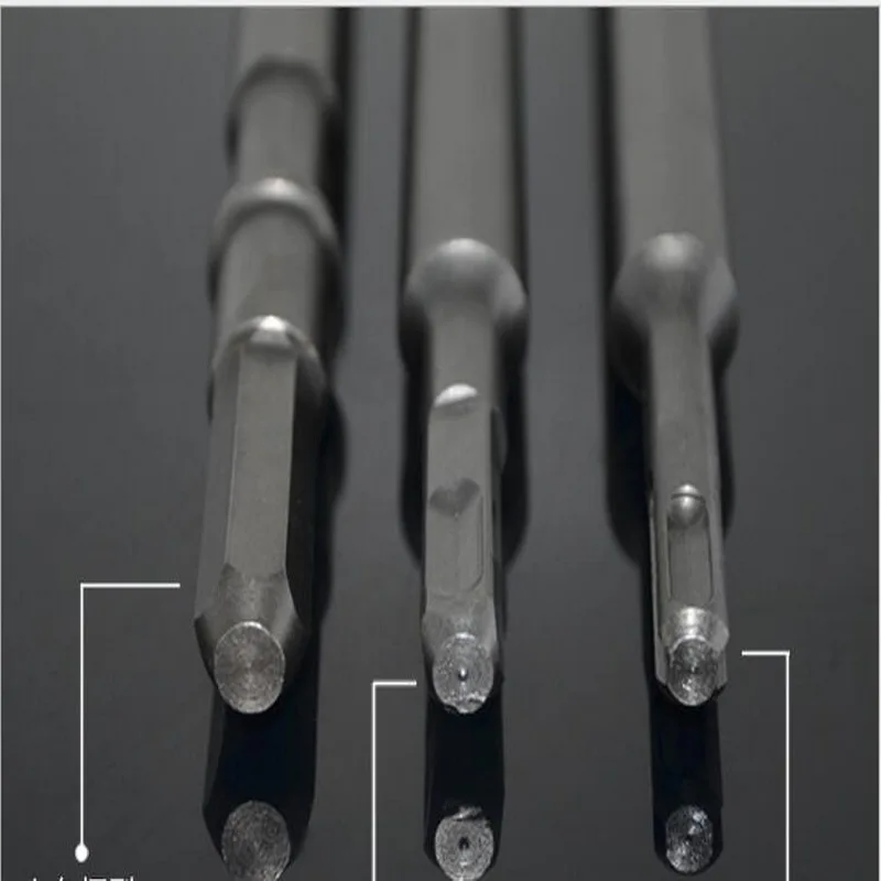 1PC 330-350mm length M22 to SDS PLUS/SDS MAX/Square four hollow/big Hex shank adapter extension rod for hammer wall hole saw