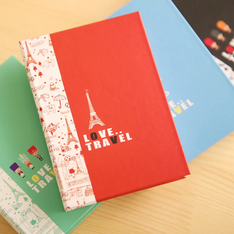 

1pc Creative Fly Over London Hardcore Notebook Combination Facilitate Stickers With a Pen