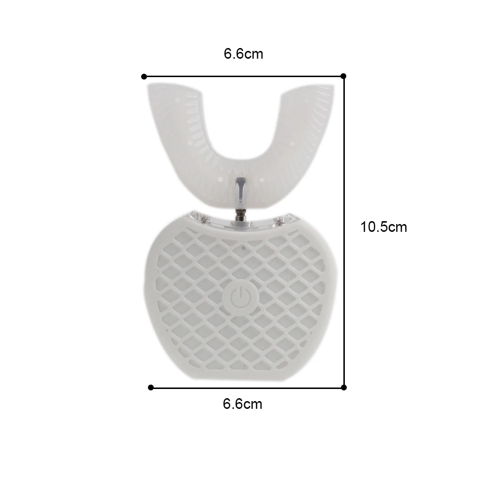 Интеллектуальная автоматическая звуковая электрическая зубная щетка типа U для зуба на 360 градусов, usb-зарядка, зуб зубы, отбеливающий синий свет