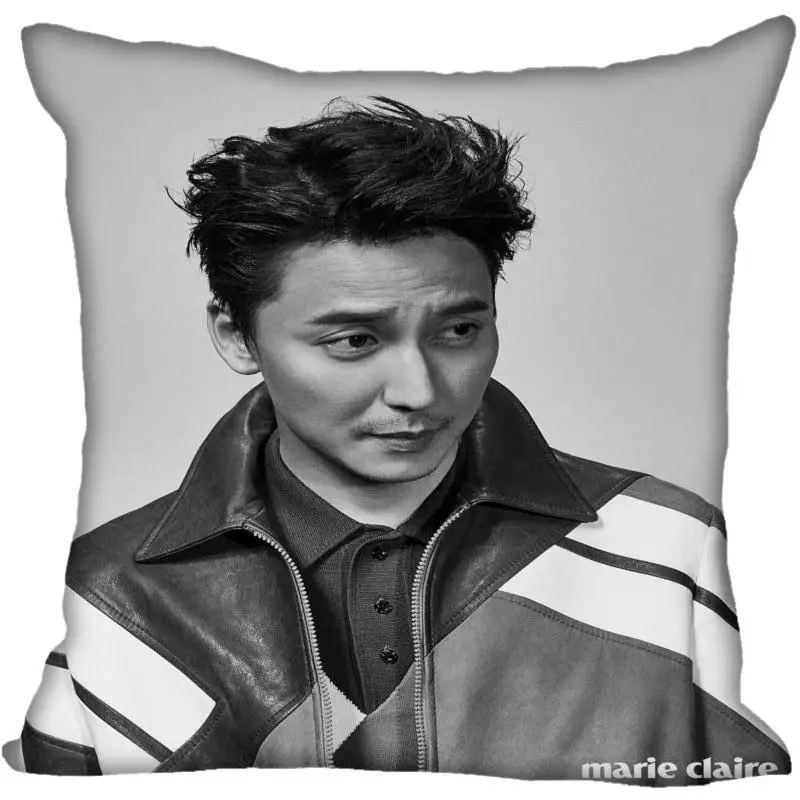 

Korea-Pop Kim Nam Gil Printing Square Satin Pillowcases 35x35cm,40x40cm One Side Printed Customize your image gift