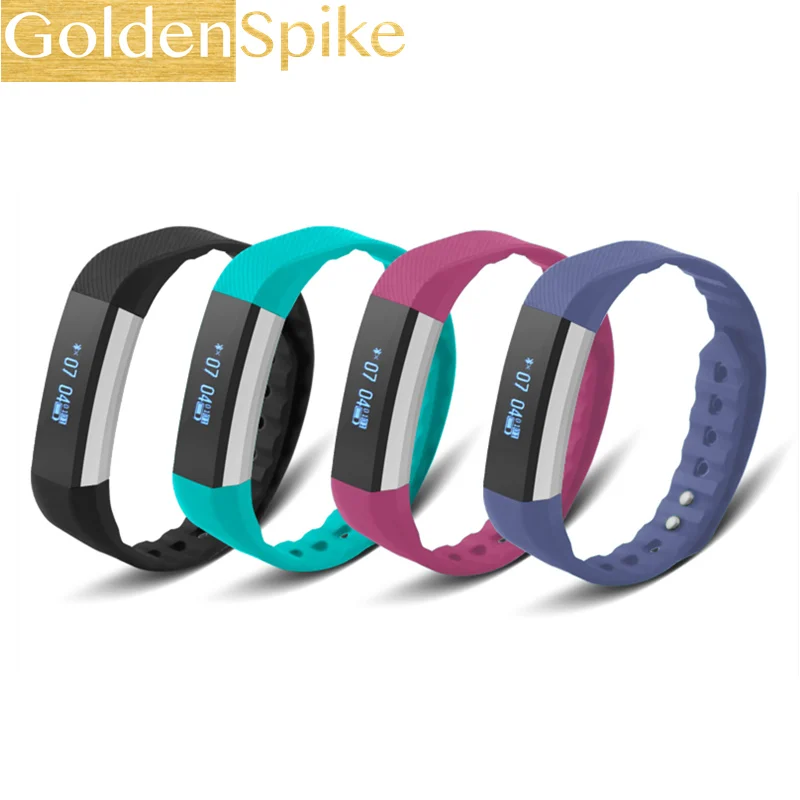 Micro K Bluetooth Smart Band Heart Rate Monitor Pedometer Call Message Remind for iOS Android Wristband