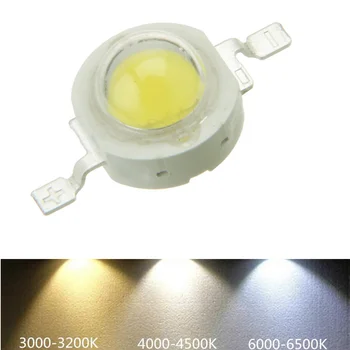 

10-1000Pcs LED COB Lamp Chip 1W 3W 3.2-3.6V Input 100-220LM Mini LED Bulb Diode SMD For DIY LED Floodlight Spotlight Downlight