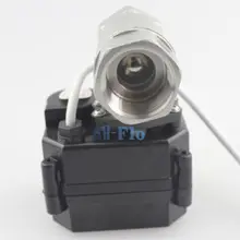 110-230 V моторизованный шаровой клапан, резьба NPT Электрический шаровой кран CR-03/CR-04