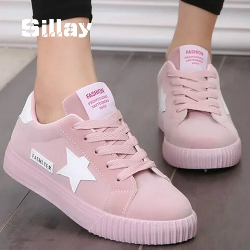 Shoes Woman Breathable Casual Shoes High Quality Fashion Slipony Summer Lace Up Flat Shoes Star Tenis Feminino Zapatillas Mujer women casual shoes zapatillas mujer fashion breathable flat shoes for teenager girls student tenis mesh shoes ladies trainer