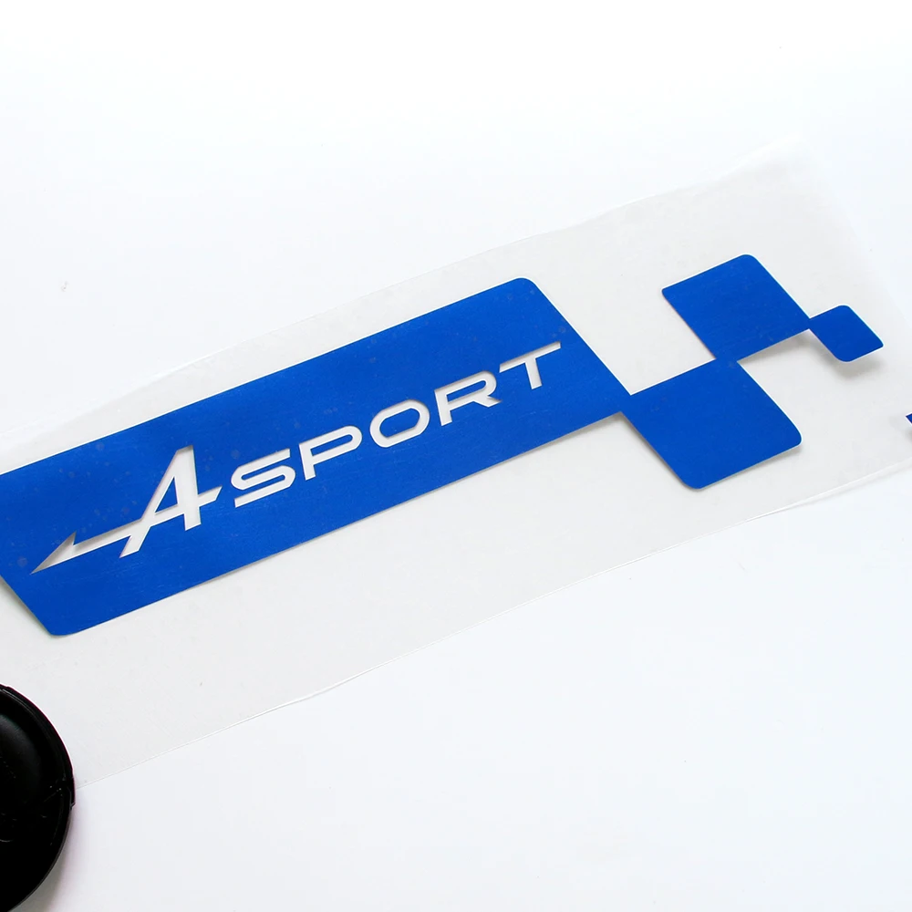 Наклейка на передний бампер автомобильная наклейка спортивный флаг для Renault Sport