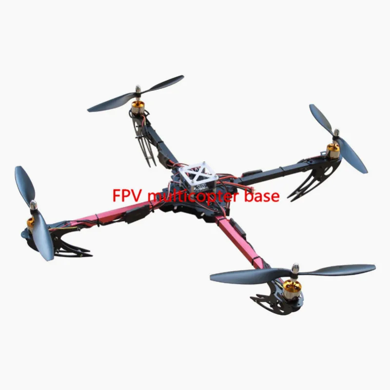 

RC X525 V3 QuadCopter Folding Frame Fiber Glass Multicopter Red Black for DIY Racing