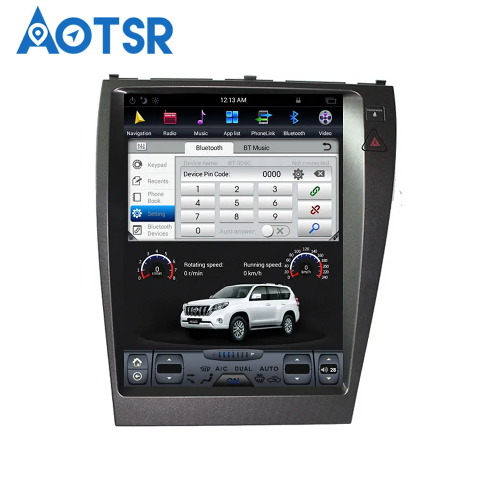Best Tesla Style Android 7.1 For Lexus ES240 ES250 ES300 ES330 ES350 Radio Car GPS Navigation DVD Player Stereo head unit Multimedia 2