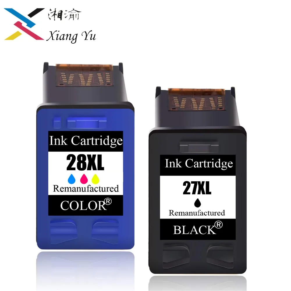 27XL 28XL Refilled Ink Cartridge Replacement For HP 27 28 XL for HP Deskjet 450 450CI 5550 3420 3520 3550 3650 3740 3845