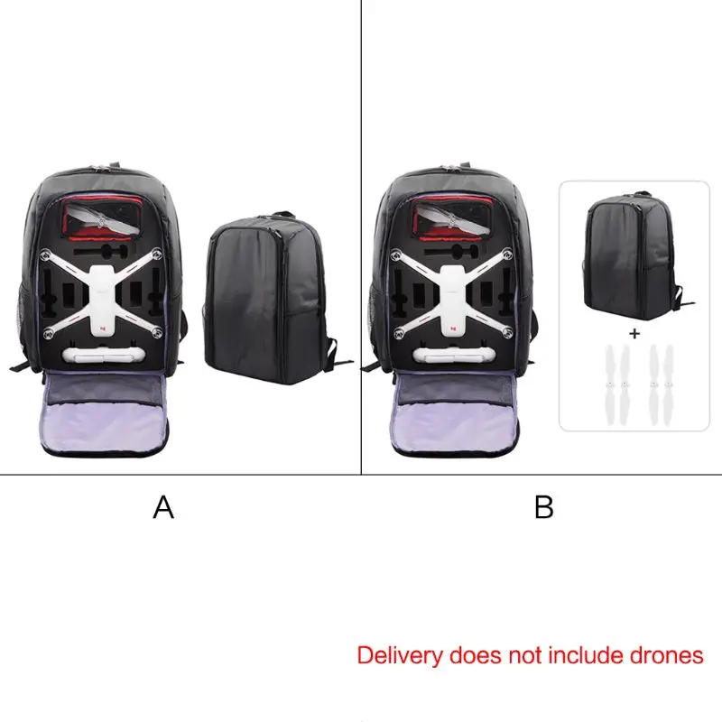  Portable Durable Backpack Storage Bag Carrying Case with Propellers for Xiaomi Fimi A3 Accessories