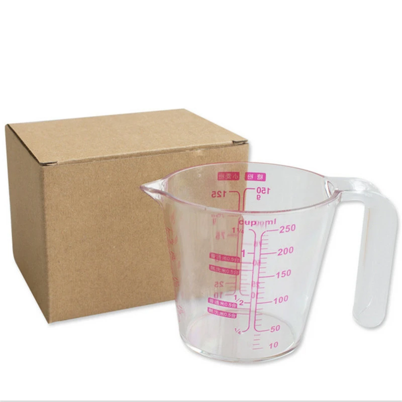 1PC 250ml Resin Digital Measuring Cup Scale Measure ABS Resin Kitchen