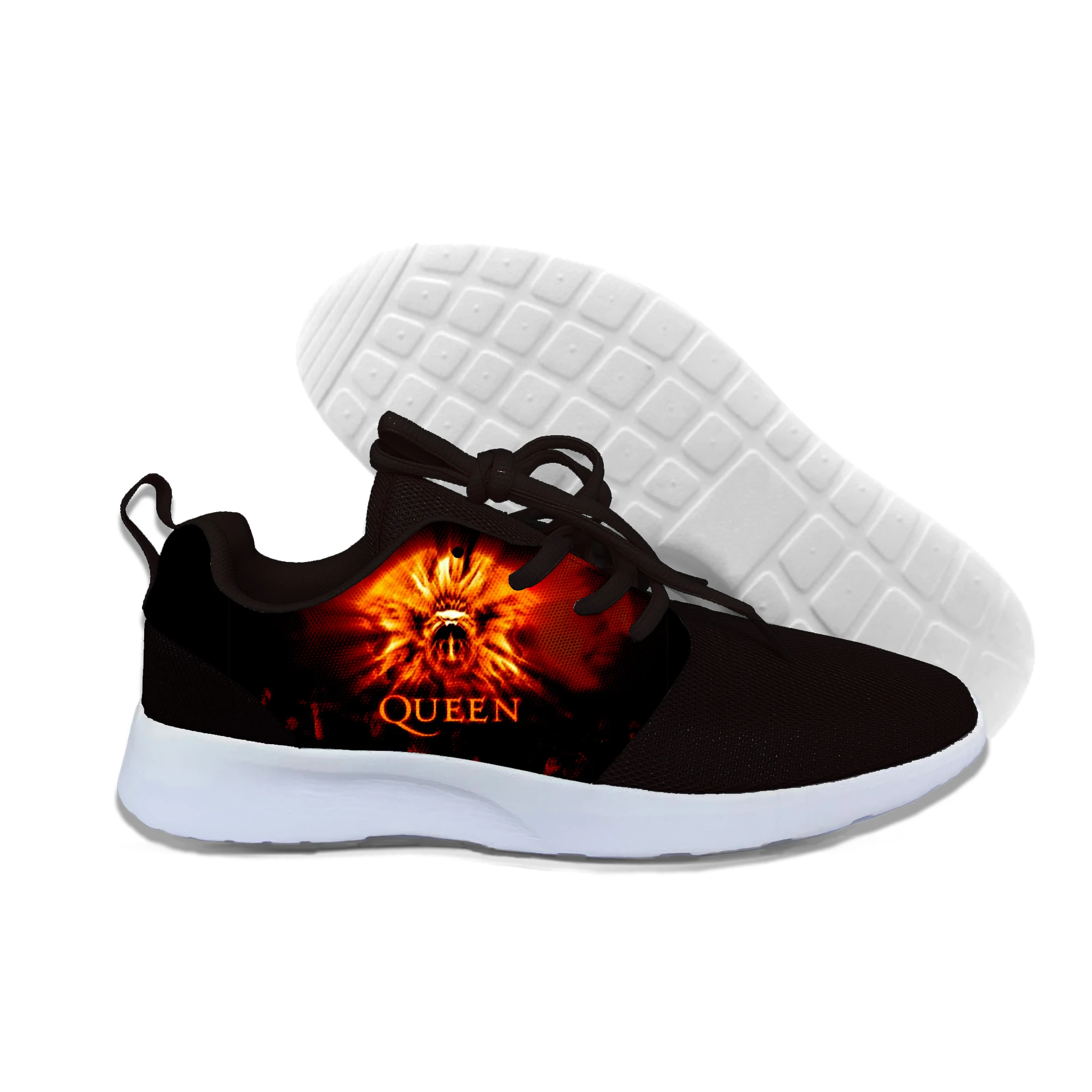 

2019 hot fashion Rock Music band Queen 3D casual shoes for men/women high quality Harajuku 3D printing Music band Queen Sneakers