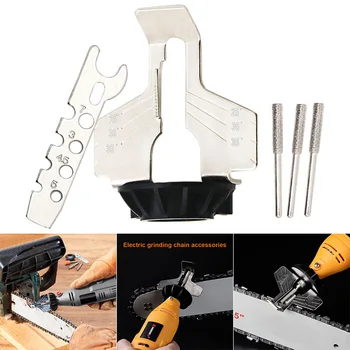 

Chainsaw Sharpening Kit Electric Grinder Sharpening Polishing Attachment Set Saw Chains Tool 66CY