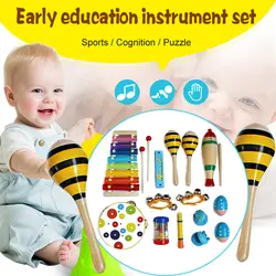 2019 Fun комбинированный инструмент музыка слуховой раннее образование для барабаны Прямая доставка