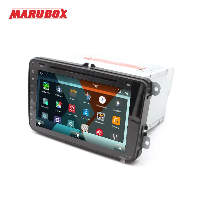 Top Marubox 8A803MT8 Car Multimedia Player for VOLKSWAGEN SKODA, Octa Core, Android 8.1,Radio,DVD, GPS,Bluetooth, 2GB RAM 32GB ROM 5