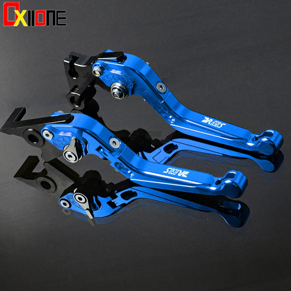 

Motorcycle CNC Adjustable Folding Extendable Brake Clutch Lever Set For Suzuki DR650S 1994-2010 2009 2010 7 Styles