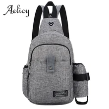 Aelicy, мужская сумка-мессенджер, на груди, Оксфорд, на плечо, через плечо, сумки с боковым карманом для бутылки, на спине, Bolso de los hombres Mochila