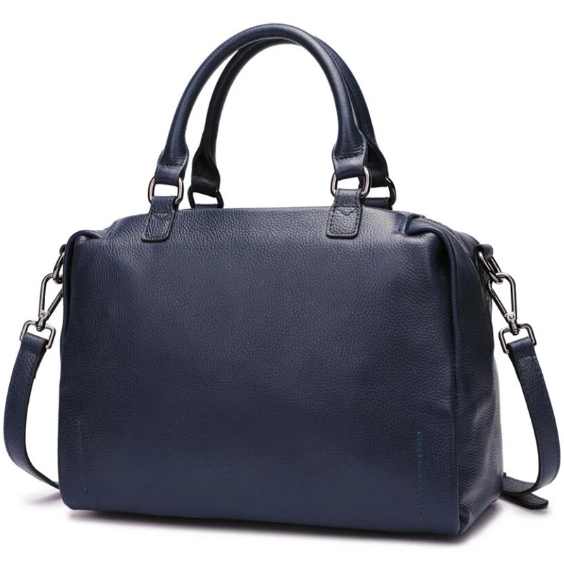 LY.SHARK сумка из натуральной кожи, женская сумка через плечо, женские сумки известных брендов, женские ручные сумки, сумка-мессенджер черного цвета - Цвет: blue-B