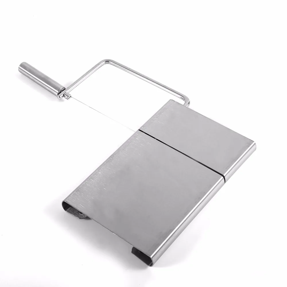 Stainless steel Eco-friendly Cheese Slicer Butter Cutting Board Butter Cutter Knife Board Kitchen Kitchen Tools