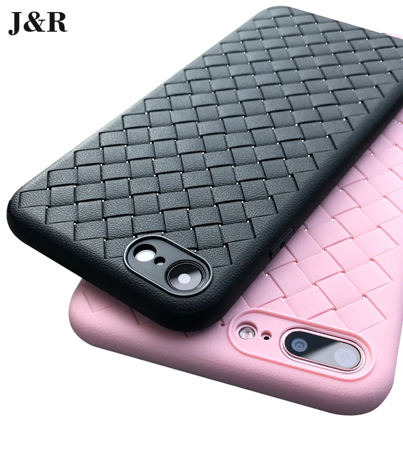 J&R Phone Case For iPhone 6s Cover For Apple iPhone 6 6s 7 8 Plus Silicone Case Cover Mobile Phone Bag&Luxury Protective