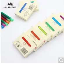 10 шт. jinhao Limited Edtion чернильный картридж портативный красный зеленый коричневый озеро-синий перьевая ручка чернильные картриджи с цветной коробкой
