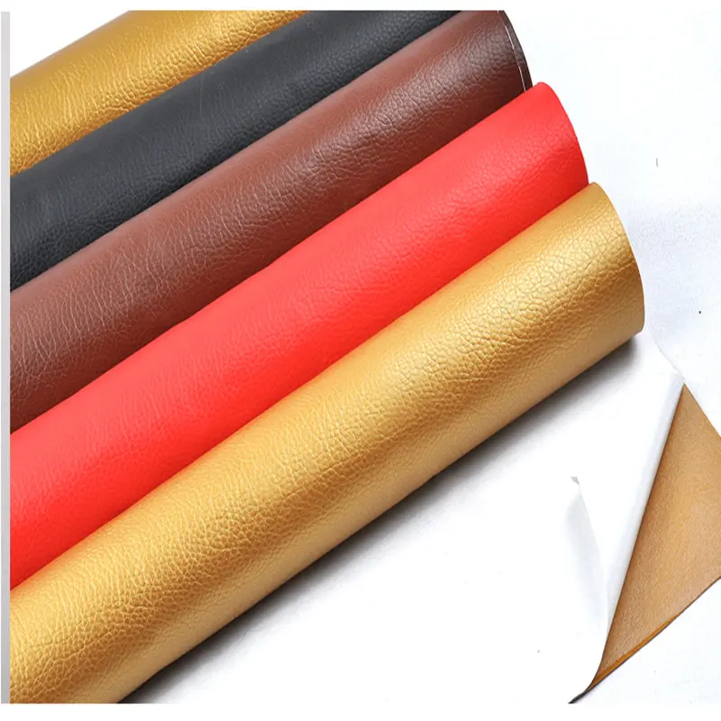 

1pcs=45x138cm Self-adhesive diy leather,car interiors,renovation quilt for sofas,DIY covered leather fabric glue on the back