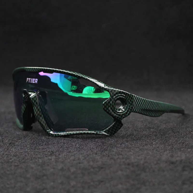 Велосипедные очки UV400 фотохромные велосипедные солнцезащитные очки MTB для спорта на открытом воздухе для верховой езды, рыбалки, пеших прогулок - Цвет: 9 full color