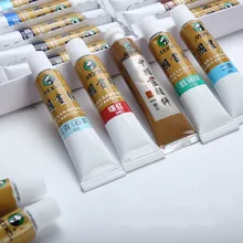 Надписью «Marie» в китайском стиле Краски комплект косметика парфюмерия диспенсер 5 мл 12 мл китайский Краски набор 12/18/24/36 Цвета Традиционный китайский пейзаж цветок Краски ing Краски набор