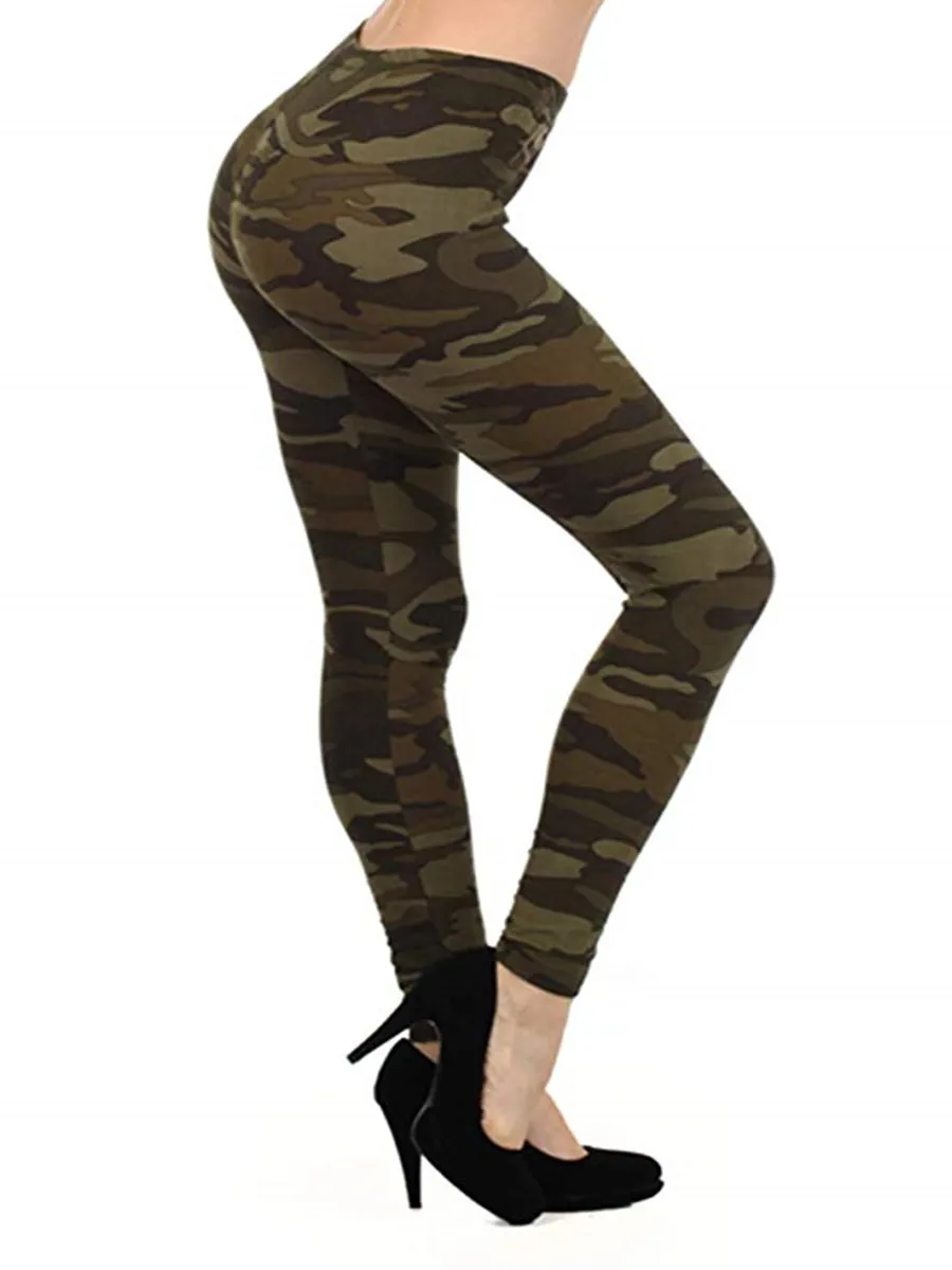 Kapas Jegging Dicetak Jeggins Kamuflase 6