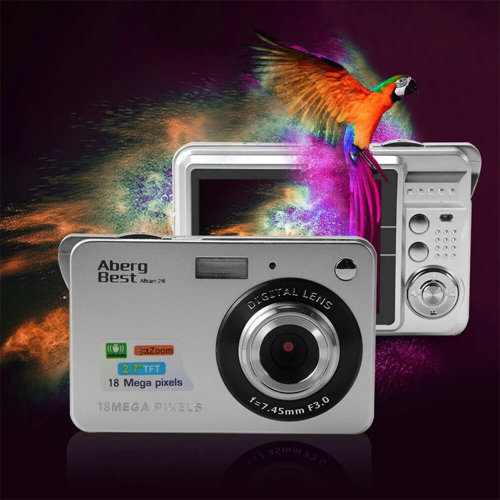 Мини Цифровая видеокамера 8x цифровой зум 5MP COMS камера HD 18MP разрешение 720P видео рекордер c0524