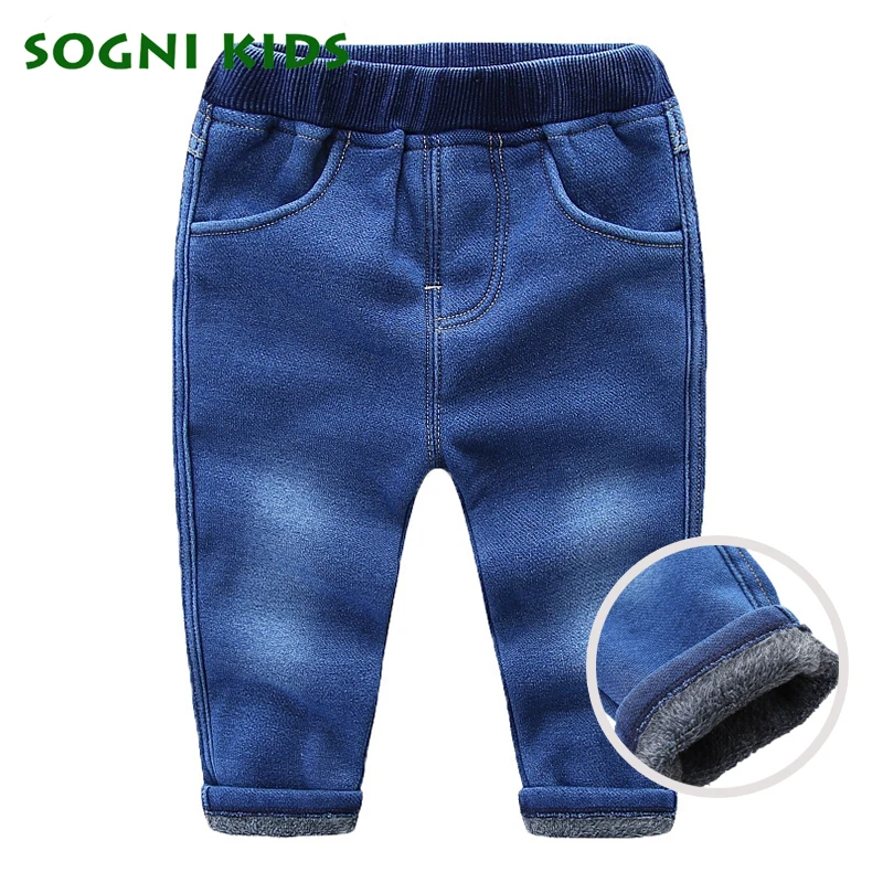 Winter Jeans for Baby Boys Girls 2018 Winter Warm Pants with Fleece Legging Pants Children Denim Trouser Fashion Kids Clothes Winter Jeans for Baby Boys Girls 2018 Winter Warm Pants with Fleece Legging Pants Children Denim Trouser Fashion Kids Clothes