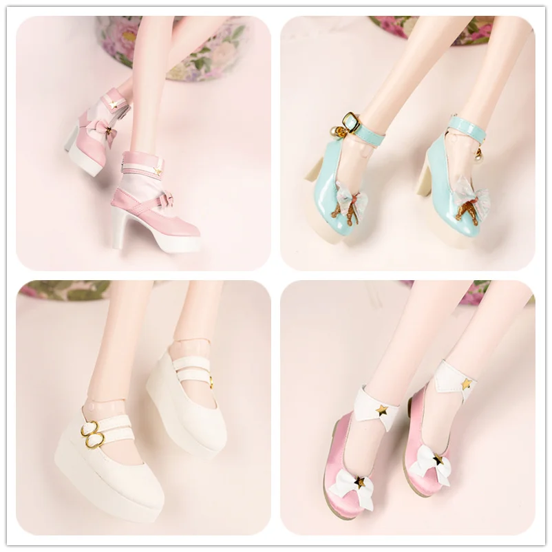 

Fortune Days for 1/3 BJD Doll Shoes New design variety style high heels 6.5cm Highly High Quality Blyth reborn girls Toy Gifts