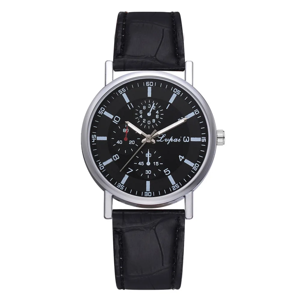 Lvpai модные элегантные женские роскошные часы-браслет повседневные кварцевые часы с кожаным ремешком аналоговые наручные часы YY18