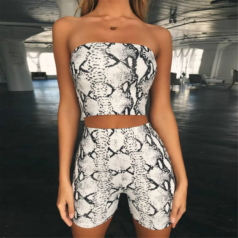 

NCLAGEN 2018 Women Sexy Snake Skin Print Booty Shorts Slim Fit Elastic High Waist Butt Shorts Ladies Yogaing GYMs Mujer Shorts