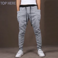 Pantalon sarouel à grande poche pour homme, survêtement de qualité, style Hip Hop, décontracté, jogging, livraison directe, collection 2020