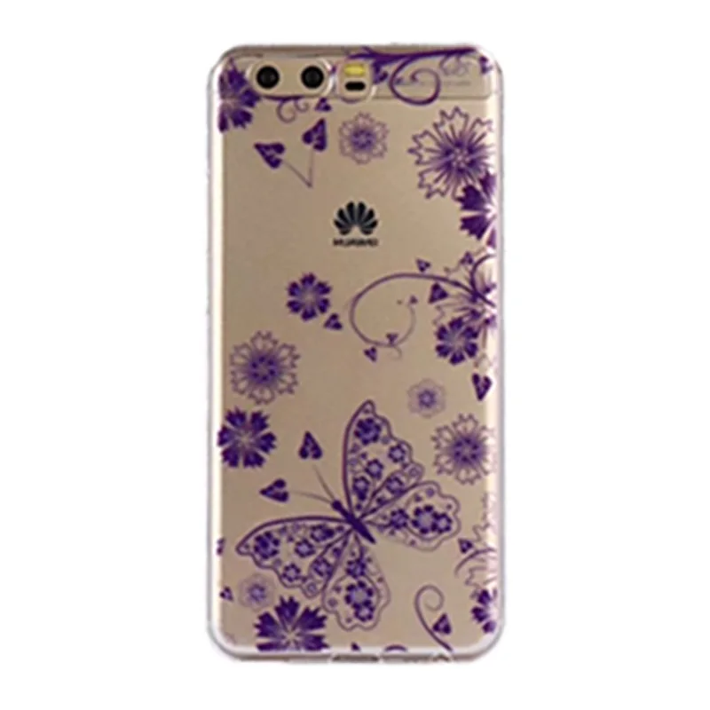 Мягкий чехол из ТПУ для HUAWEI P20 Lite Pro силиконовый mate 10 Flora устойчивые к царапинам