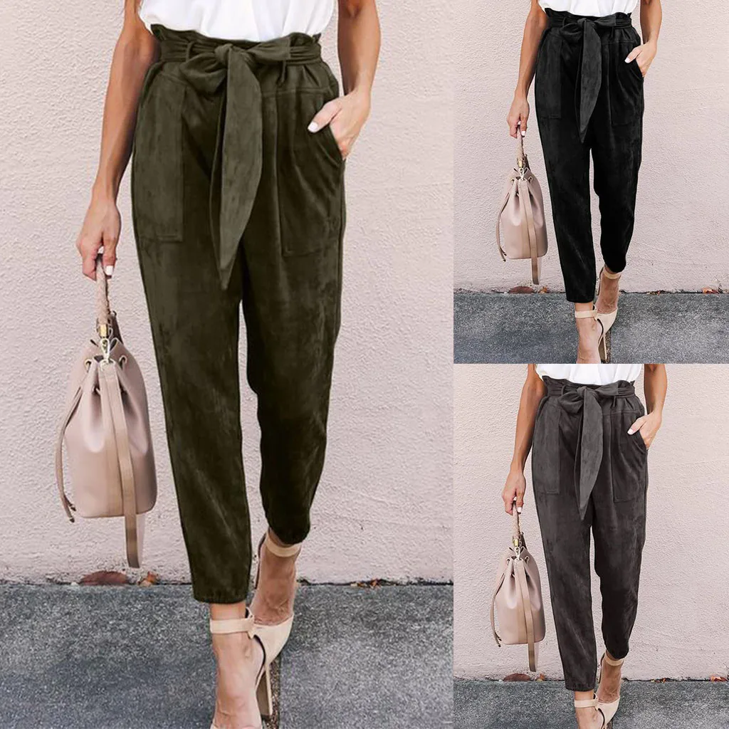 paper bag cargo trousers