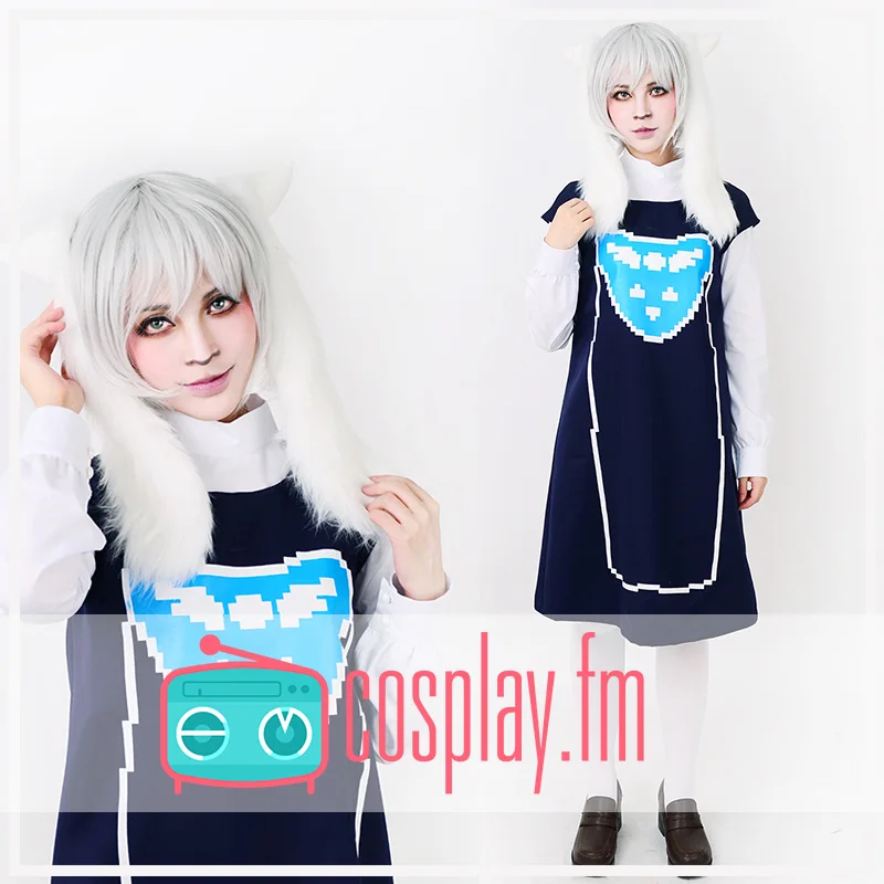 Аниме! Лидер продаж милое платье азриэль из игры Undertale костюм для косплея одежда