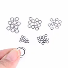 10 шт., Круглый палантин для рыбалки, кольцо, рыболовные снасти, аксессуары, инструмент для рыбалки, полированный карп