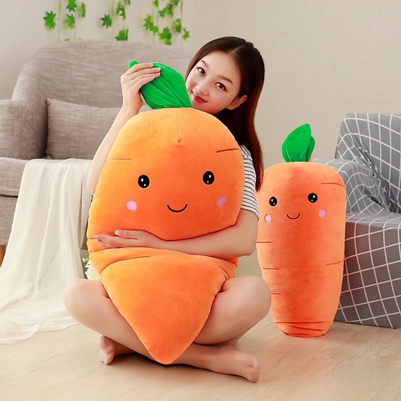 Creative Simulation Carrot Plush Toy 1pc