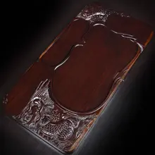 Creative Ebony Solid Wood Tea Tray Tea Table Home Office Chinese Kung Fu Tea Tray Coffee Table Decoration Gift Free Shipping fashion creative spider tea table toughened glass oval tea table
