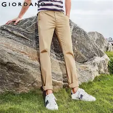 Giordano стрейчевые брюки хаки зауженная версия slim fit,выполнены из хлопка и спандекса,и имеют три цветовых решения