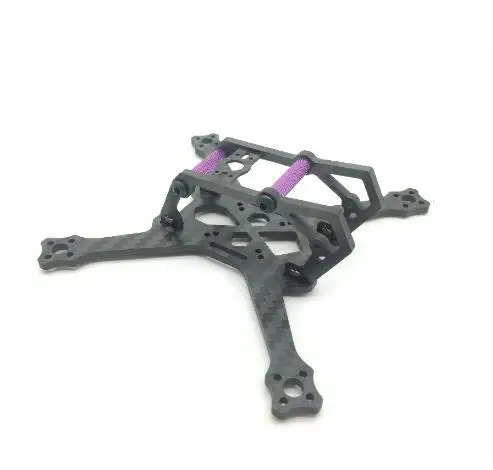 

HGLRC HORNET 120mm 3mm Thickness Carbon Fiber Frame Kit 20g For FPV RC Quadcopter Frame Flytower Racing Mini HGLRC F4 1104 motor
