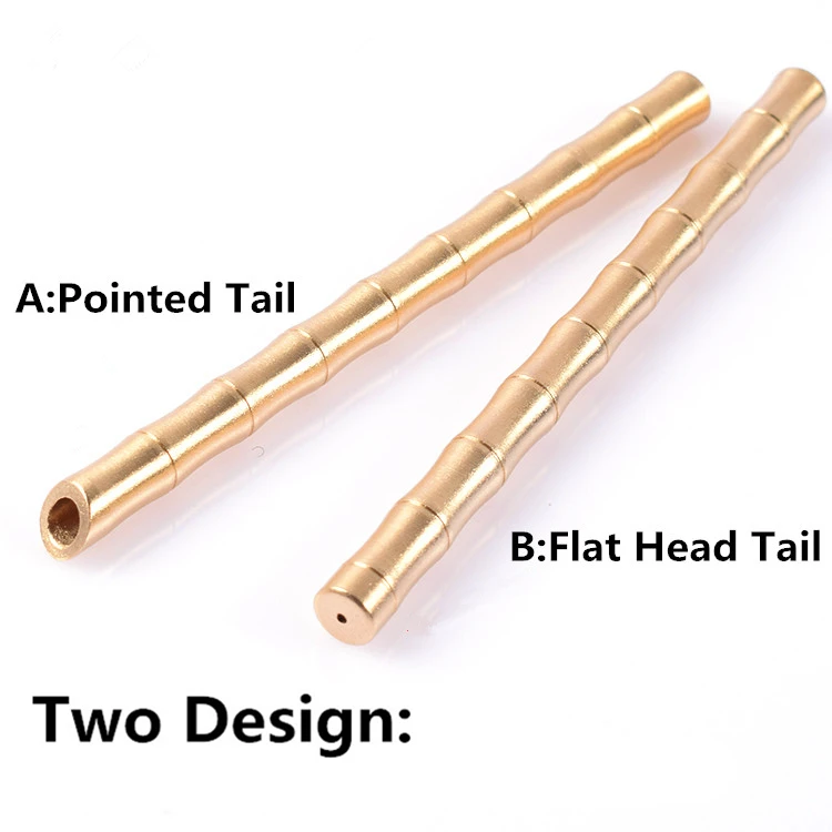 

EDC Bamboo Pen Brass Tactical Pen Self Defense Tool Manual Pen Neutral Outdoor Multi Function Pocket Tool Durable outdoor tools