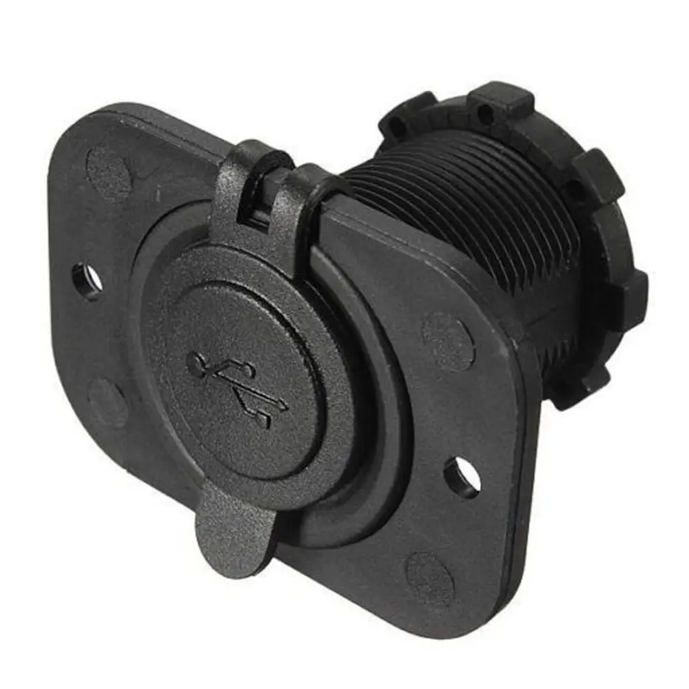 12 V 24 v водонепроницаемый двойной USB порт зарядное устройство розетка 1A 2.1A