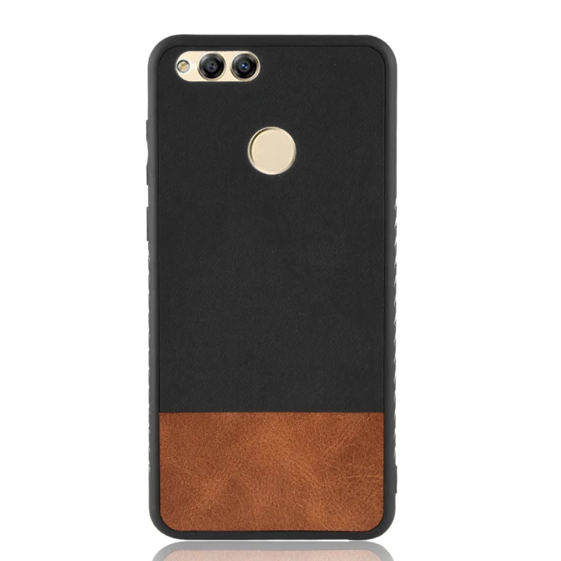 Huawei Honor 7X (Mate SE) PU Leather +PC+TPU Stitching_2