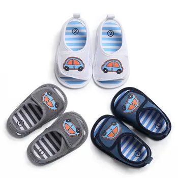 

New Infant Baby Boy Girl Sandals Shoes Hook Cute Soft Sole Crib Toddler Summer Prewalker Casual Beach Clogs 0-18M Hot