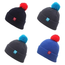 Новая зимняя вязанная шапка для взрослых Мужская и женская уличная альпинистская шапка сноубордиста ветрозащитная холодная наружная теплая шляпа